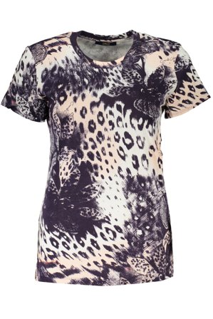 Cavalli Class T-shirt Maniche Corte Donna Rosa