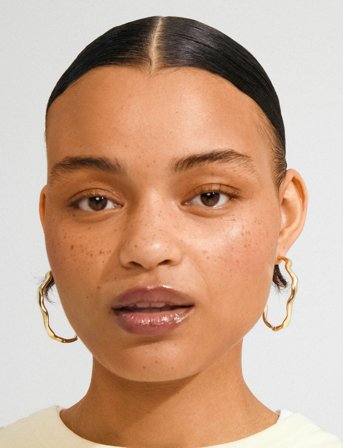 Pilgrim Larkin Earrings Gold-Plated - Gold - ONE SIZE