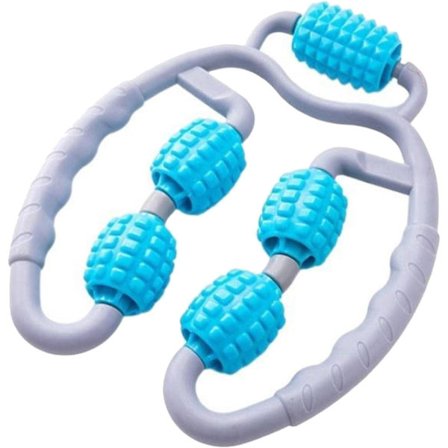 Lihasrullaharjoittelu Rullahierontaklipsi Lihasrulla Vasikan Hierontalaite - Sininen