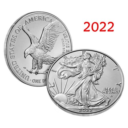 1:1 skala American Eagle minnesmynt 2022