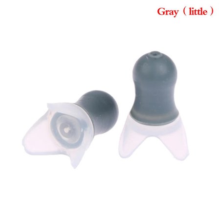 1 Pari Silikonisia Melua Vähentäviä Korvatulppia Uudelleenkäytettävät Korvatulpat Lentokoneisiin Kuulonsuojaus