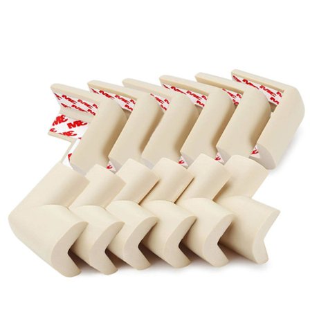 12-pack babysäkerhetshörnskydd, möbelhörnskydd för barn