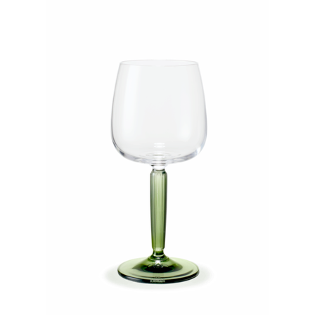 KÄHLER HVITVINSGLASS 35 CL GRØNN 2 STK