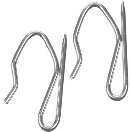 (Pakke med 50) The Bead Shop Heavy Duty Sink Draperi Pin Hooks - fo
