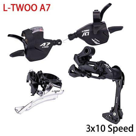ZTTO MTB Cykel 8/9/10 Speed ​​Shifter Set 3x8 3x9 3x10 Shifter Fram Bakväxel 24 Speed ​​27 Speed ​​Bike Groupset