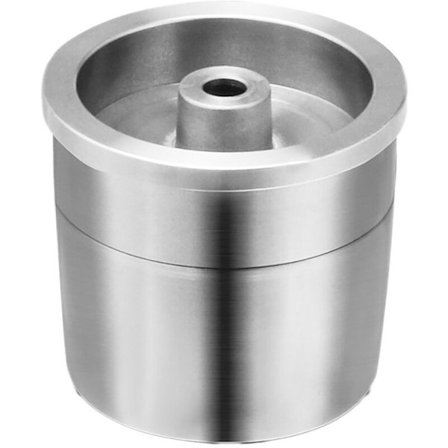 Gjenbrukbar og påfyllbar kaffekapsel i rustfritt stål, konsentrert kaffefilter for kaffemaskin