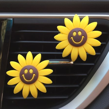 Car Sunflower Air Outlet Doftande parfym Clip Air Freshener - high quality
