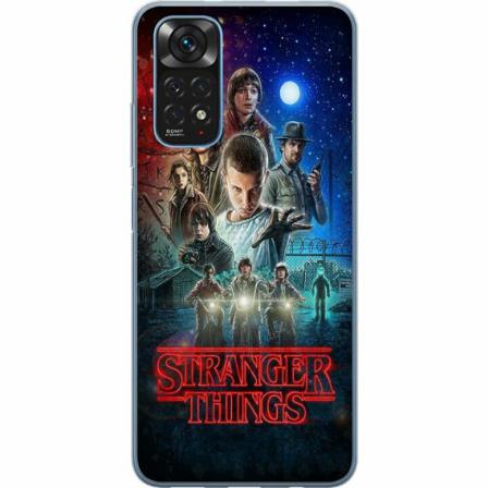 Xiaomi Redmi Note 11 Genomskinligt Skal Stranger Things