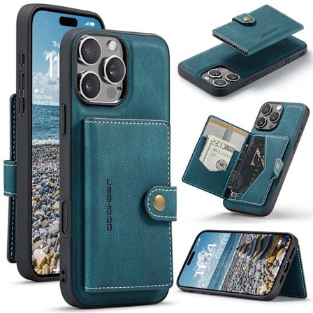 Avtagbart Kortfacksskal kompatibel med iPhone 16 Pro