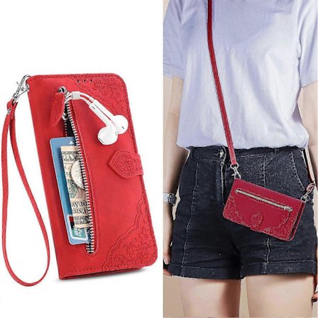 Nothing CMF Phone 1 Magnetisk Plånboksfodral med Dragkedja, Skyddande Mobilskal