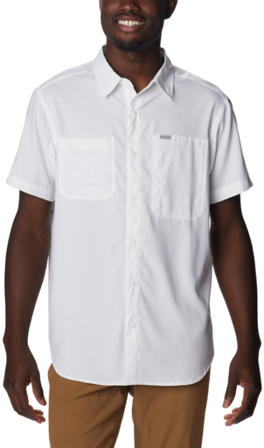 Columbia M's Silver Ridge Utility Lite Short Sleeve Shirt White