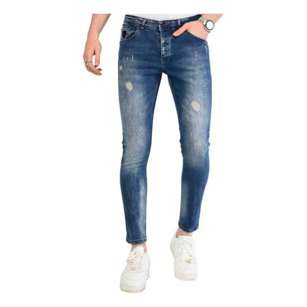Local Fanatic - Jeans - Blå - Herr - Storlek: W32, Herr, Storlek: W32
