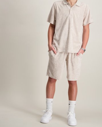 RYVLS Terry Shorts Beige Shorts Gutt - Kids Brand Store