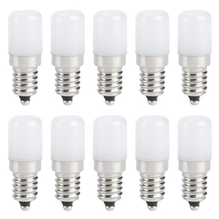 10 stk 1,5W LED-pære Skruesockel Lampe Reservedele AC 230V E14