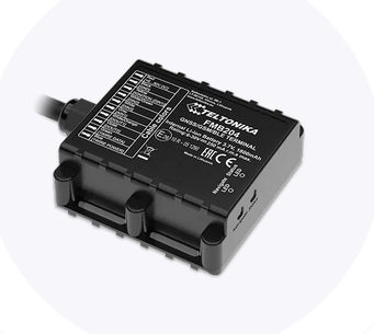 TELTONIKA waterproof tracker with high gain GNSS/GSM antennas