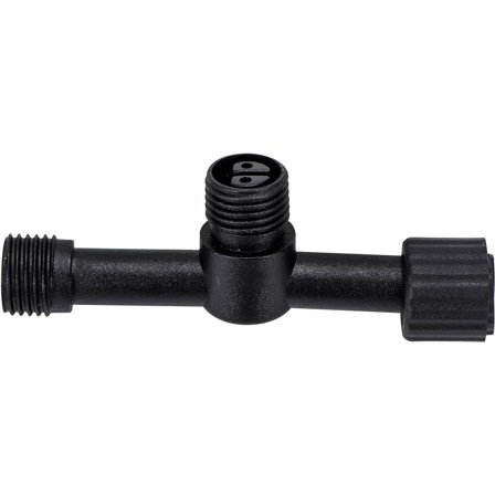 LightsOn - T-kobling T-koppling Svart