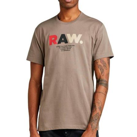 G-star, T-Shirts Beige, Heren, Maat:XL