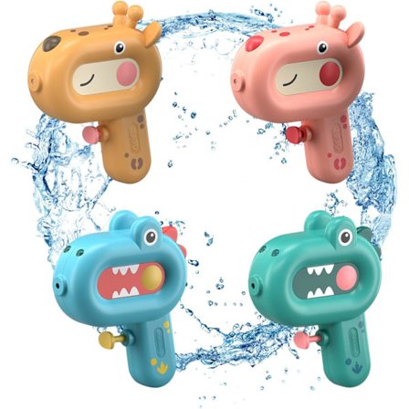Vattenpistol, 4-pack vattenpistol barn, vattenpistol poolleksaker vattenpistol, små barn baby 3 4 5 år vattenleksaker