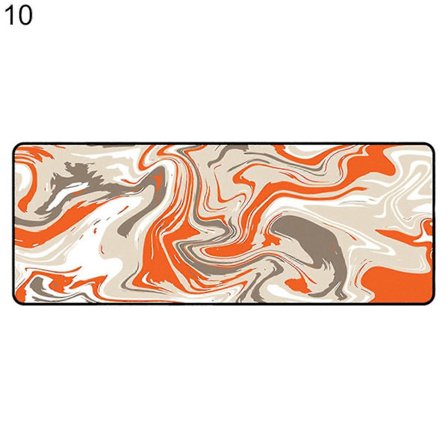 GOJOY Musmatta Förtjockad Halkfri Stor Abstrakt Konst Matta Spelmusmatta Bordsmatta För Dator