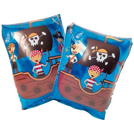 Armpuder pirat sørøver armringe svømmepuder børn 25x15 cm