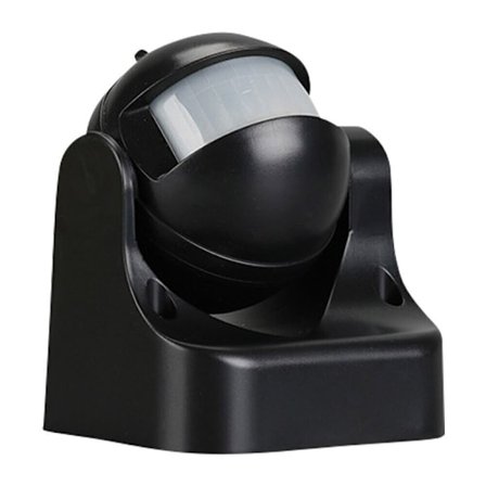 PIR Bevægelsessensor Bevægelsessensor Kontakt SORT