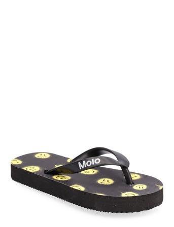 Zeppo Shoes Summer Shoes Flip Flops Svart Molo