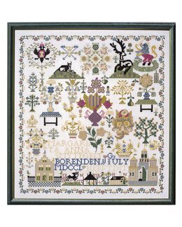 Broderikit Billede Navneklud Zeeland - Permin