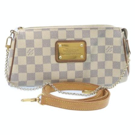 Louis Vuitton Vintage Pre-owned Tas Eva , Wit , Dames , Maat: ONE Size Vintage Tassen