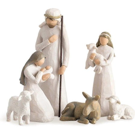 |NN|Willow Tree Julekrybbe Figurin