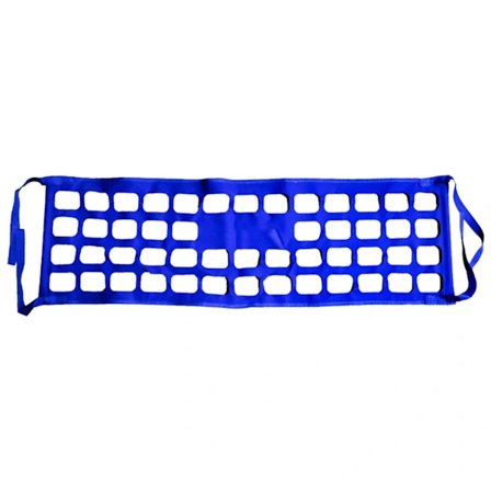 Lastnet, Fladnet, Slidstærkt elastisk net til biler, Foldbart netbånd, Lastnet til tunge lastbiler[CO]