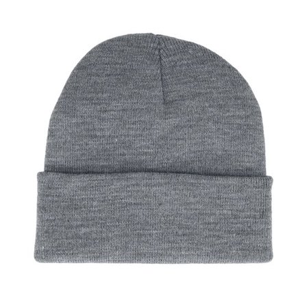Beechfield - Grå cuff Beanie - Granite Cuff @ Hatstore