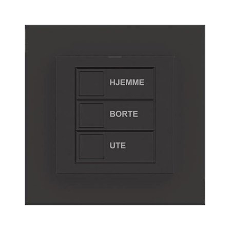 CTM Lyng Sparebryter Sort 3-modus mTouch