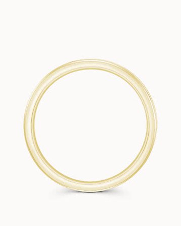 Glatt Ring til man Adam 18K Gult Gull - Forlovelsesringer og gifteringer hos Vanbruun