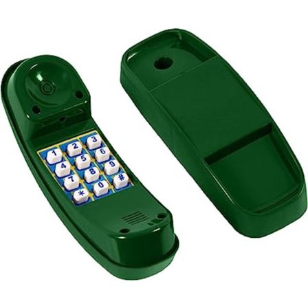 Telefon i plast til udendørs legeplads, børnelegetøj
