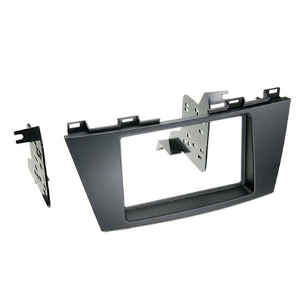 2-DIN-fasadbunt för Mazda 5 2010 > svart
