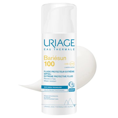 URIAGE 100 Fluido Protettivo Estremo SPF50+ 50ml - Solare viso alta prot.