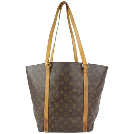 Louis Vuitton Vintage, Pre-owned Canvas louis-vuitton-bags Bruin, Dames, Maat:ONE Size