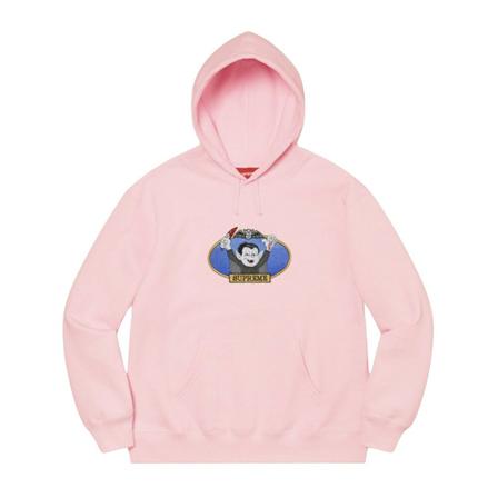 Supreme, Sweatshirt Roze, Heren, Maat:XL