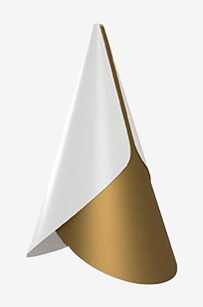 Umage - Lampskärm Cornet Ø 13.4 x 23,8 cm - Vit - Takpendlar - Från Homeroom