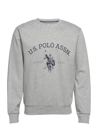 Brant Sweater Svetari Collegepaita Harmaa U.S. Polo Assn.