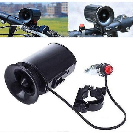 6 Lyde Ultralyd Elektronisk Cykelklokke Cykelhorn Sirene Styr Ring Stærk Høj Alarmklokke Sikkerhedssirene Ultralyd Cykelhorn, Cykel-Perfekt