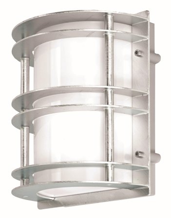 Norlys Stockholm 220 Væglampe E27, 60W, IP54 Galvaniseret, Belysning