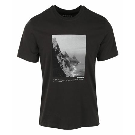 Ecoalf T-Shirt Label , Zwart , Heren , Maat: 2XL