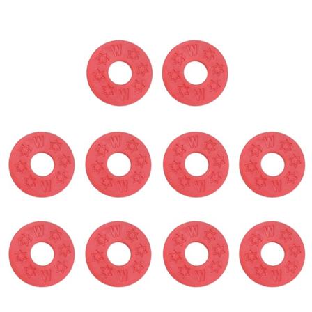 10st Gitarrremsskydd Svart Gitarrrem Låsningssatser med silikonrem