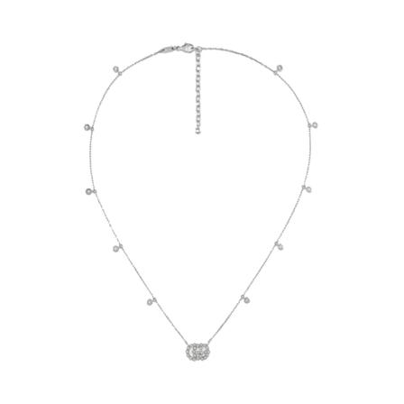 Gucci, Necklaces Grijs, Dames, Maat:ONE Size