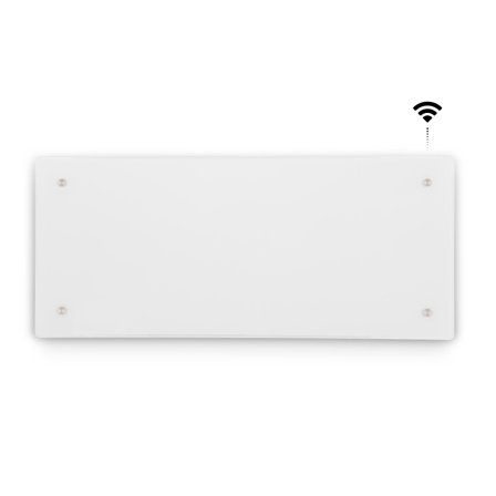 Adax Clea H12WT Elradiator 1200W, 400V, Wi-fi Vit, Värme