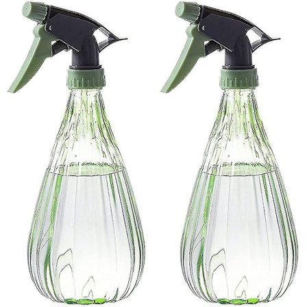 600 ml sprayflaska. 2 st tomma sprayflaskor trädgårdssprayflaska hållbart vatten