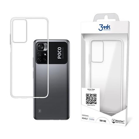 3mk Skyddsfodral för Xiaomi Redmi Note 11S 5G / Xiaomi Poco M4 Pro 5G - Transparent