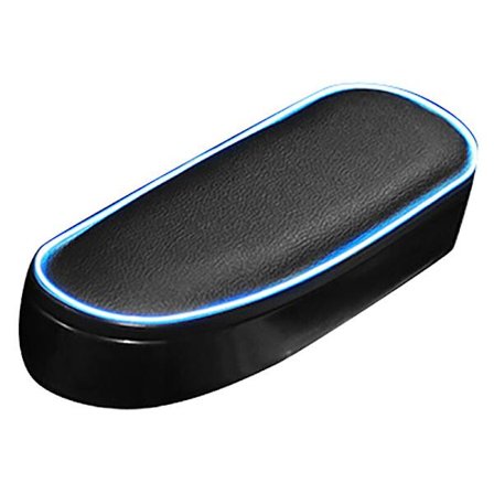 Luistamaton matto säilytyslaatikko LED korkeussäädettävä auto kyynärtuki vasen LED käsinojateline matkateline A