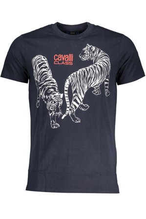 Cavalli Class T-shirt Maniche Corte Uomo Blu